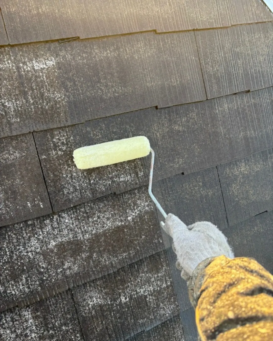 ー市川市N様邸屋根下塗り材塗装他（屋根・外壁塗装工事）－