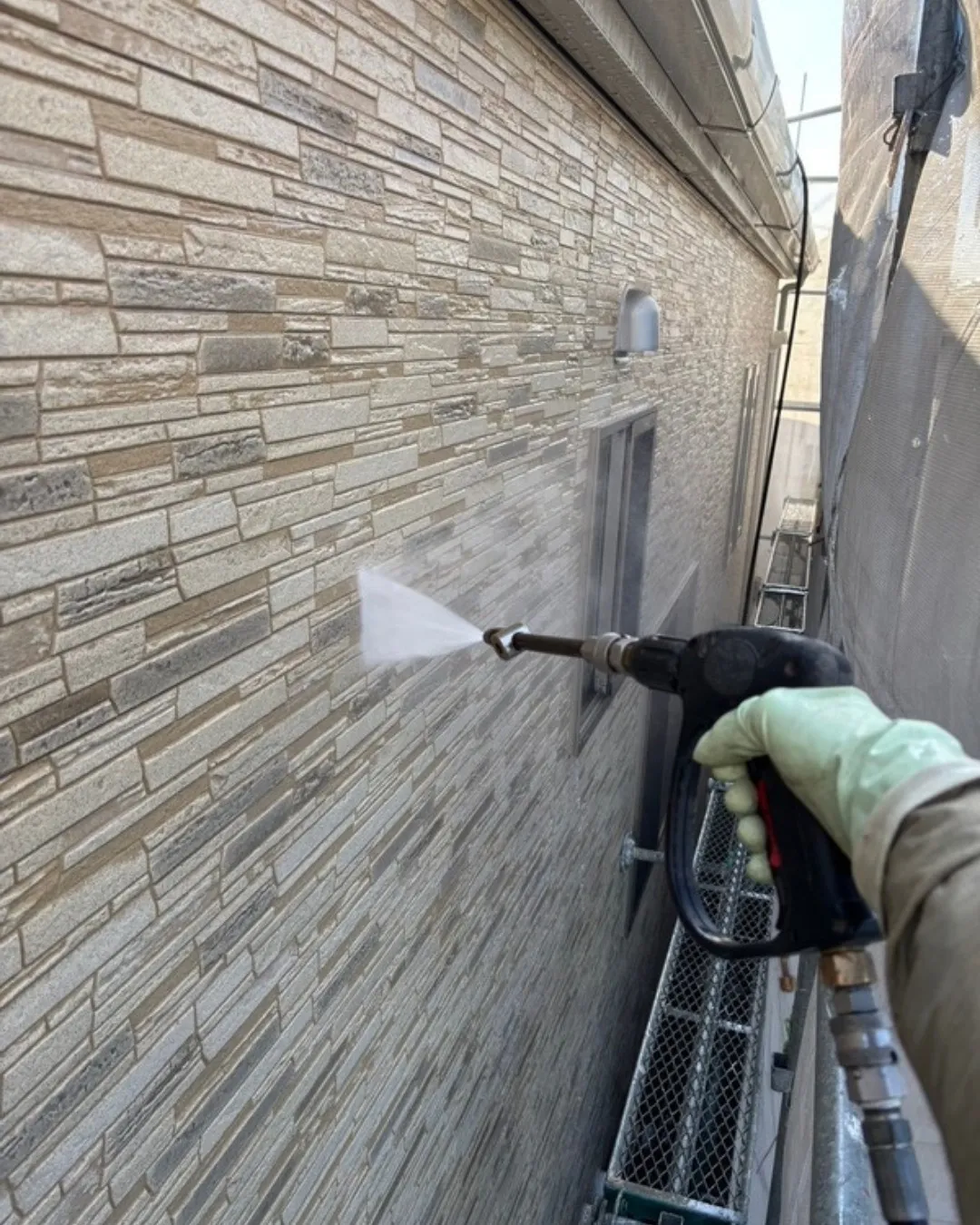 ー松戸市I様邸高圧洗浄他(外壁塗装工事)-