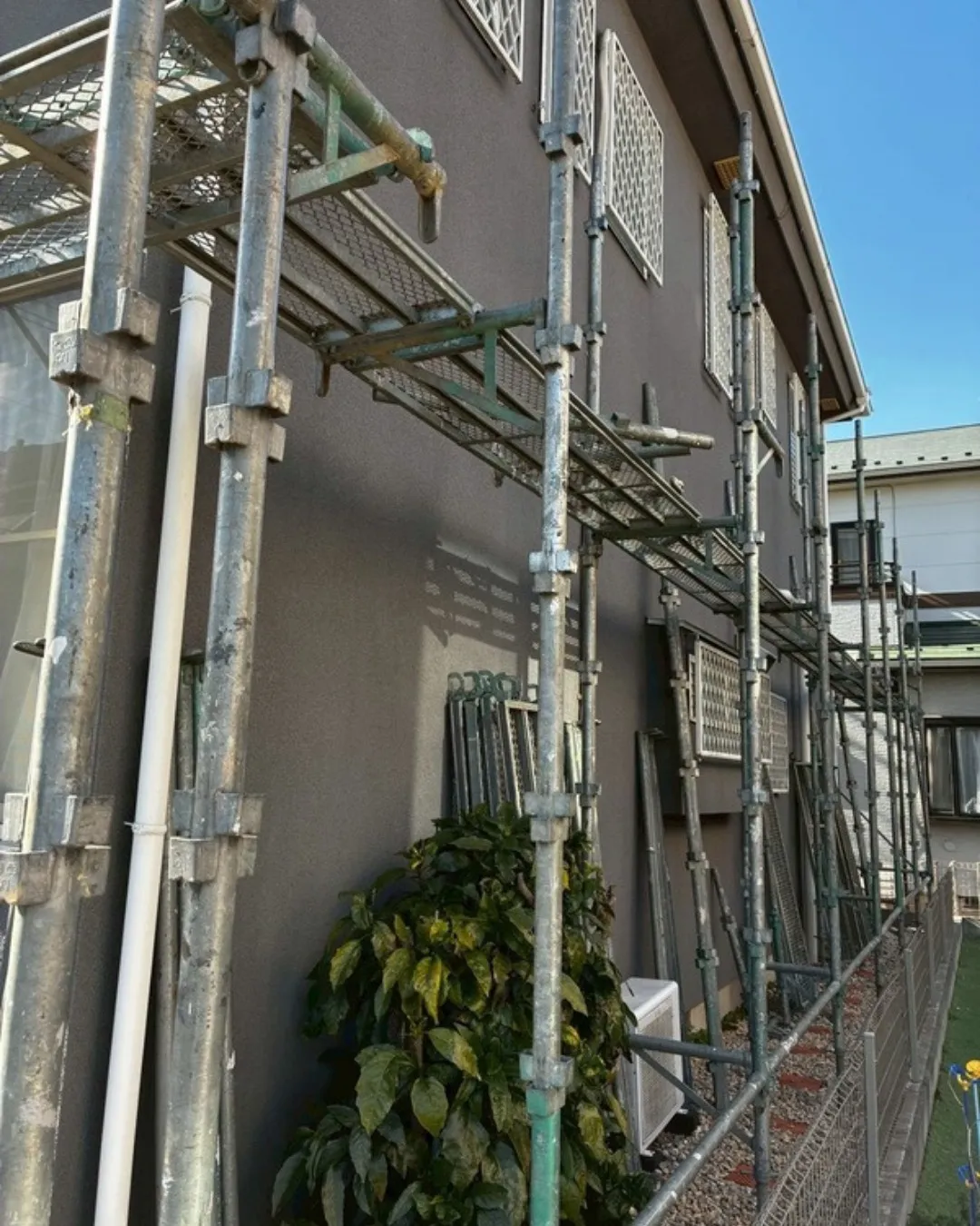 ー松戸市A様邸足場組立(屋根・外壁塗装工事)-