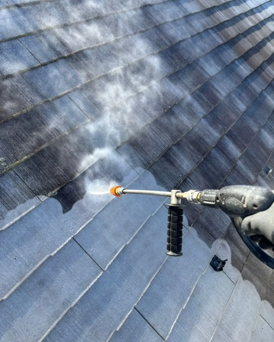 ー松戸市A様邸高圧洗浄(屋根・外壁塗装工事)-