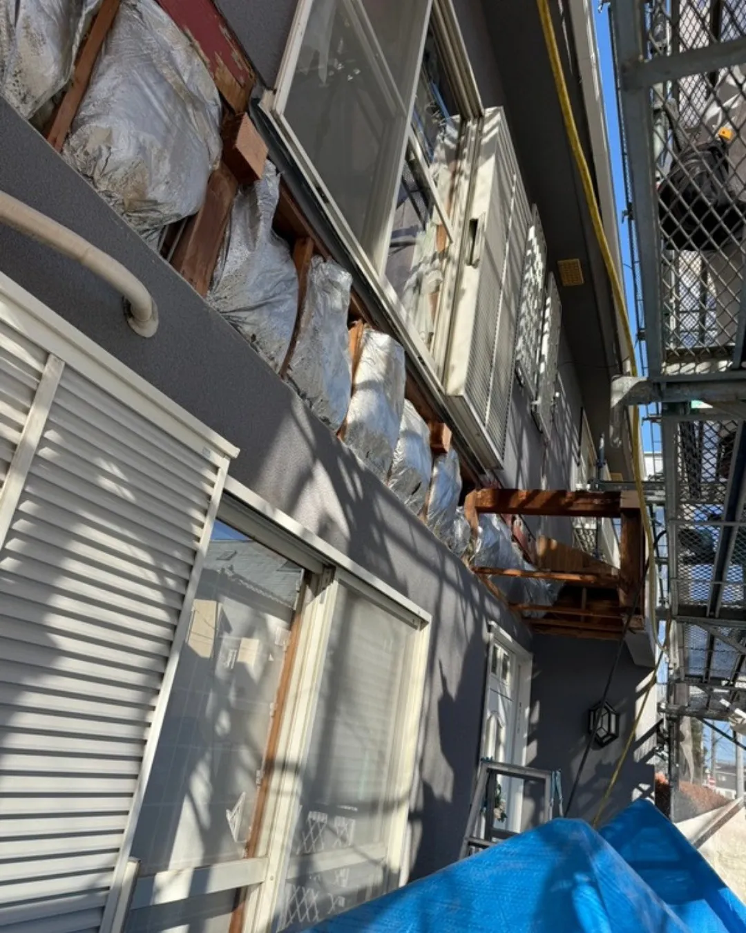 ー松戸市A様邸ベランダ解体（屋根・外壁塗装工事）－