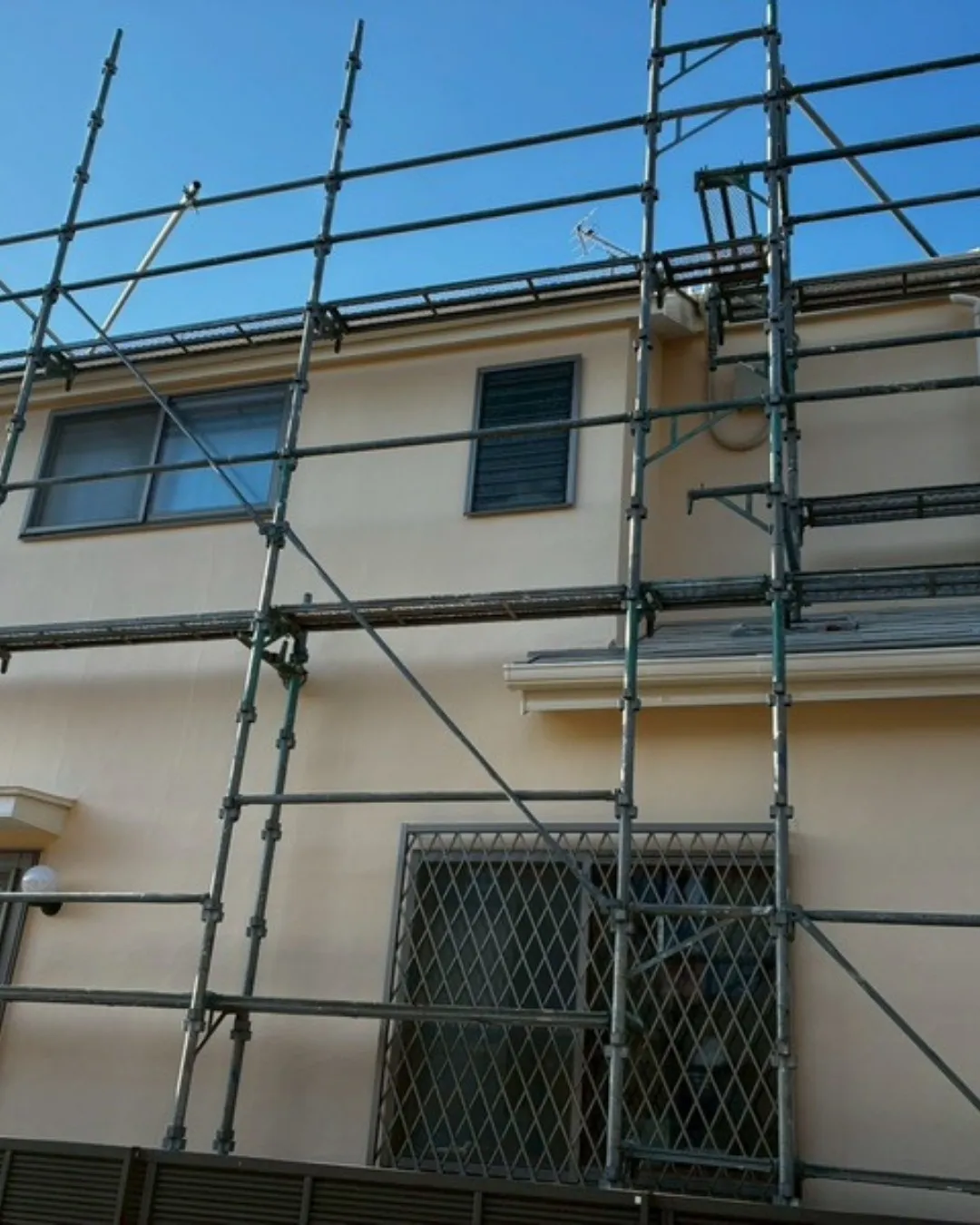 ー市川市N様邸足場解体（屋根・外壁塗装工事）－