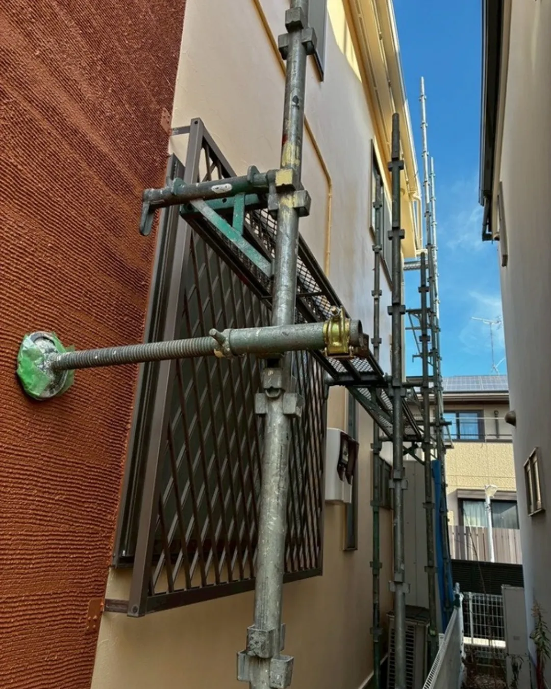 ー市川市N様邸足場解体（屋根・外壁塗装工事）－