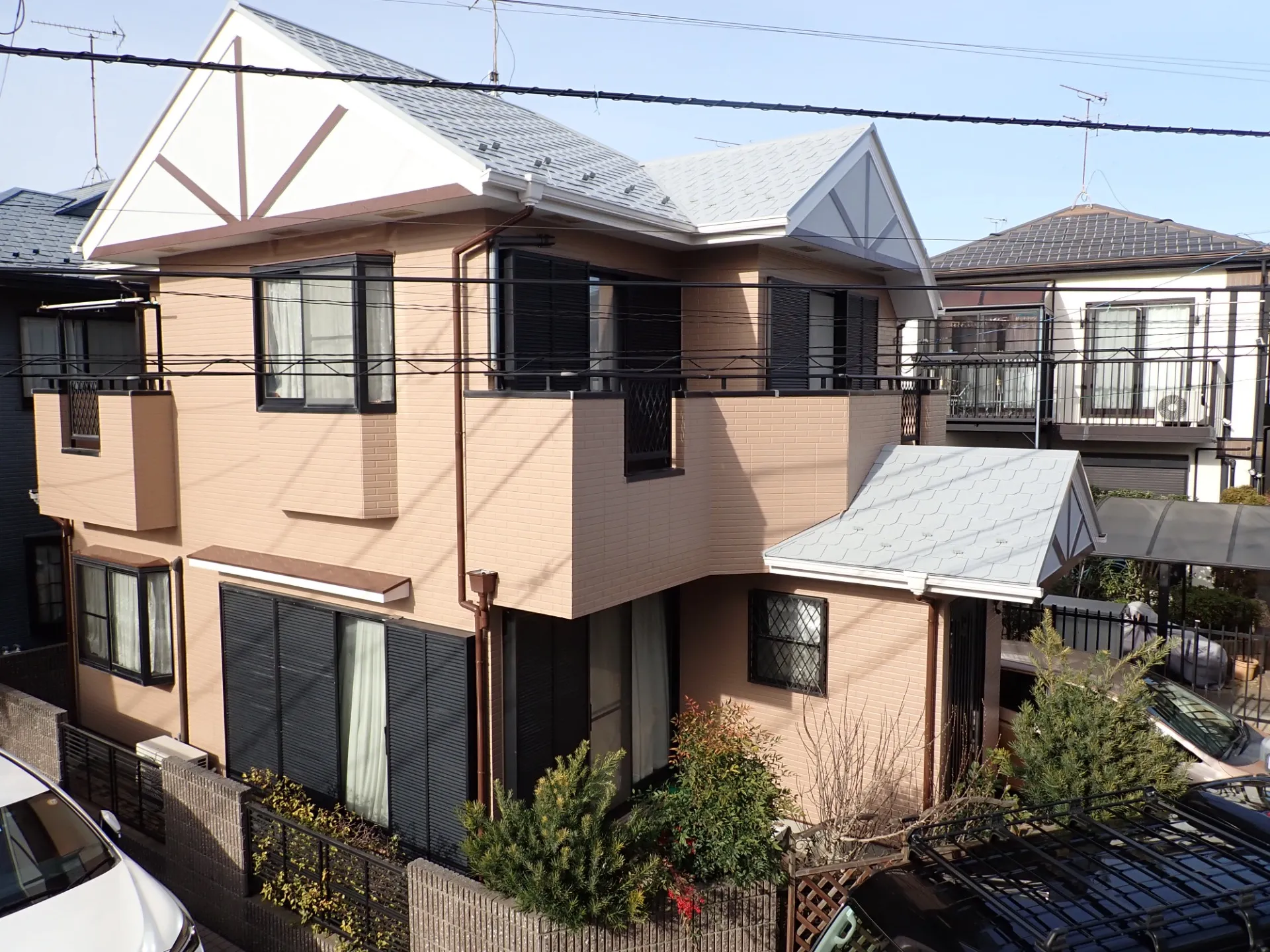 千葉県松戸市二十世紀が丘     T様邸　   屋根・外壁塗装工事   　2026年1月完工