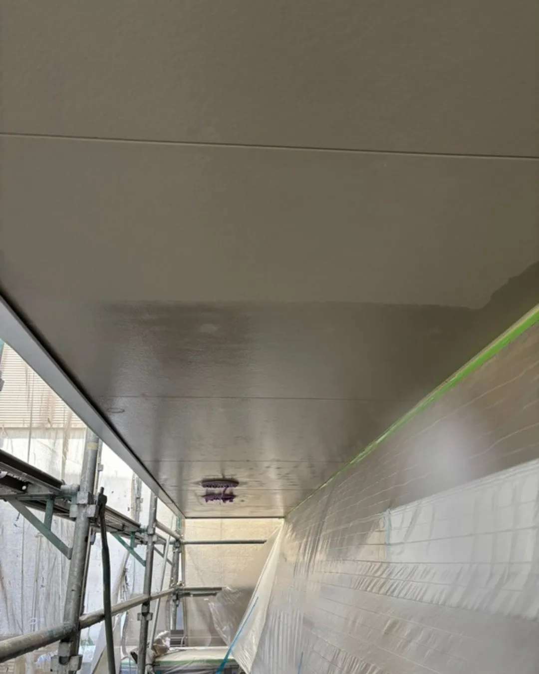 ー松戸市I様邸破風板下塗り他（外壁塗装工事）－