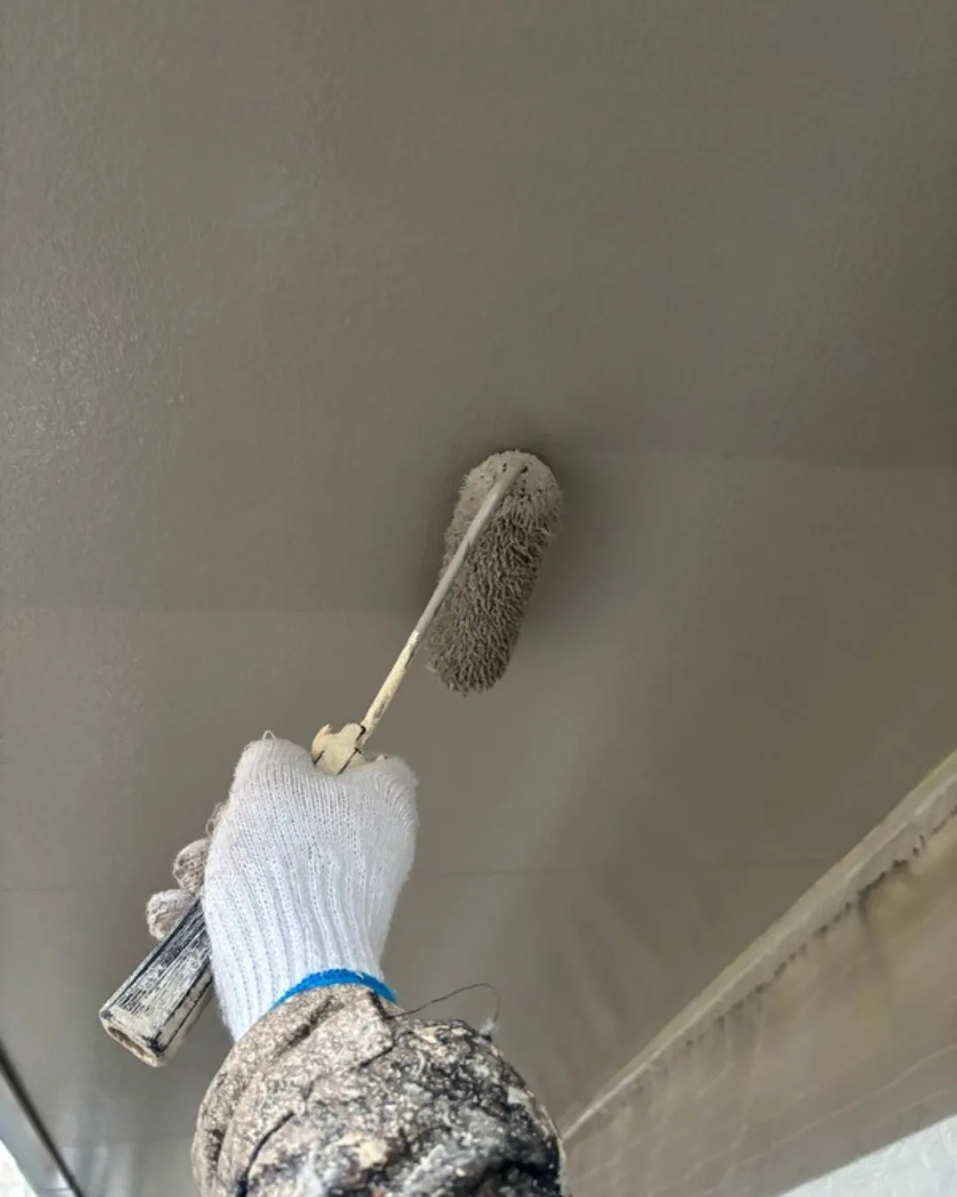 ー松戸市I様邸破風板下塗り他（外壁塗装工事）－