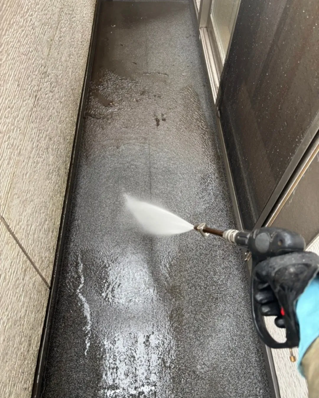 ー松戸市K様邸高圧洗浄（屋根・外壁塗装工事）－