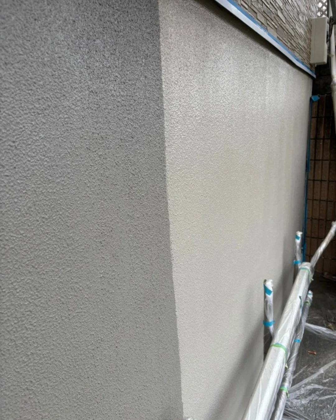 ー松戸市I様邸基礎中塗り他(外壁塗装工事)-