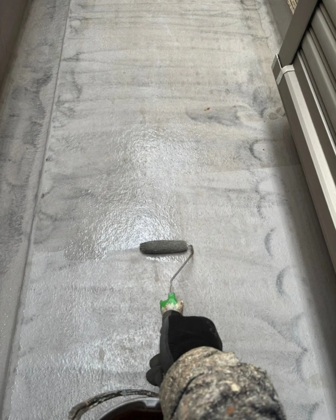 ー松戸市I様邸基礎中塗り他(外壁塗装工事)-