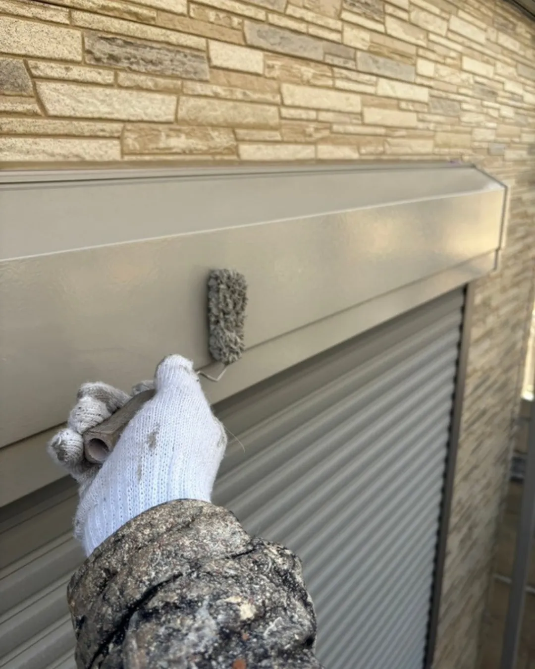 ー松戸市I様邸基礎中塗り他(外壁塗装工事)-