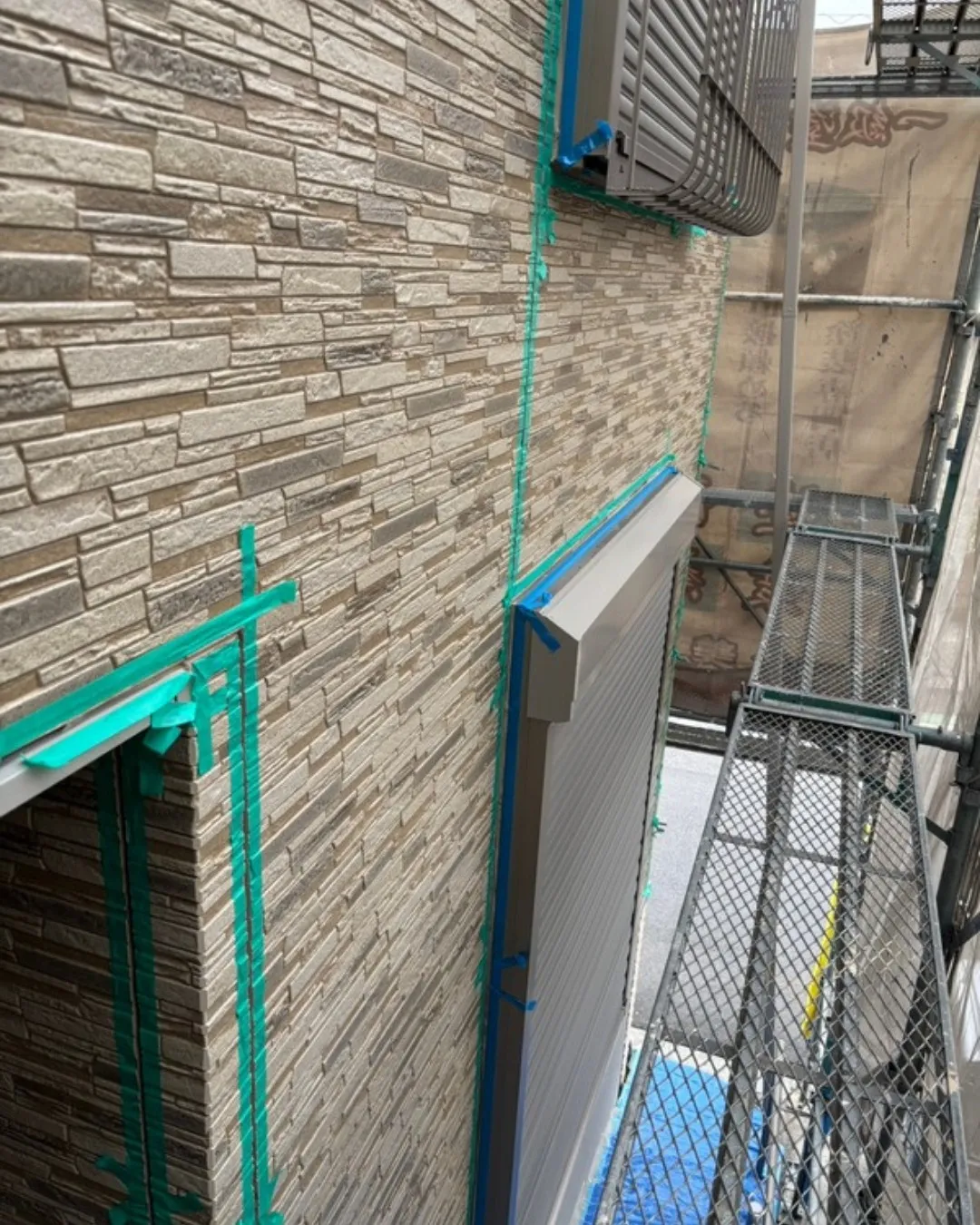 ー松戸市I様邸基礎上塗り他(外壁塗装工事)-