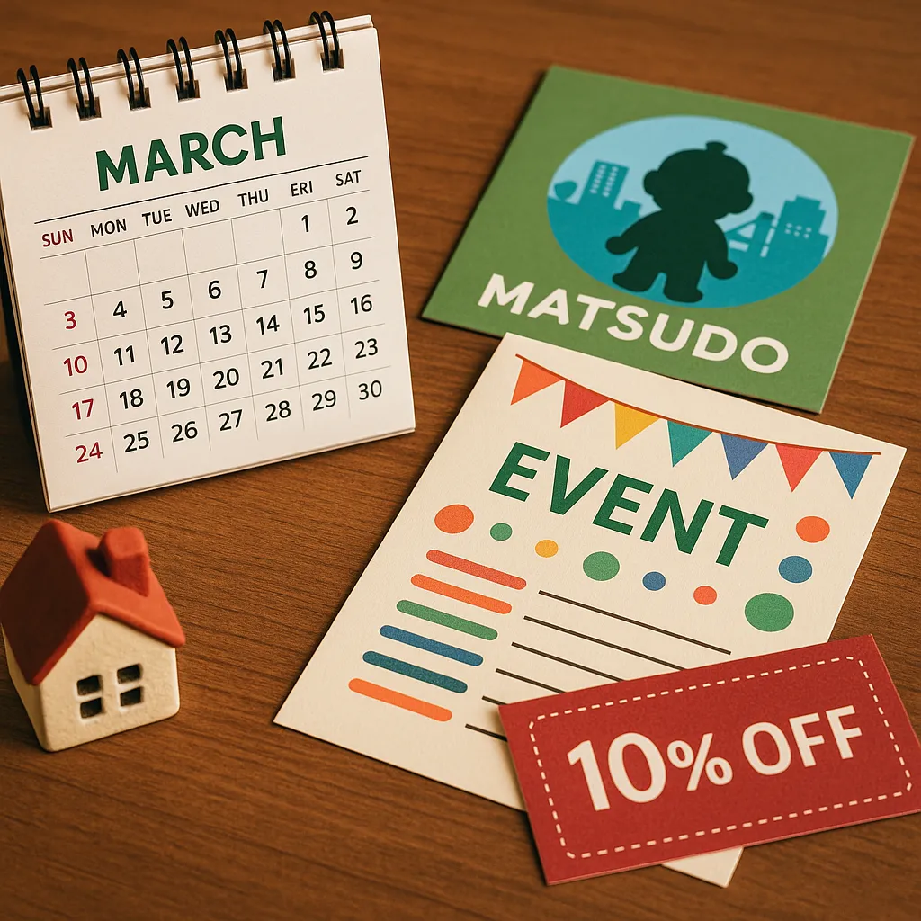 松戸市3月のイベント情報と割引キャンペーン案内｜有限会社ケーアイ美装