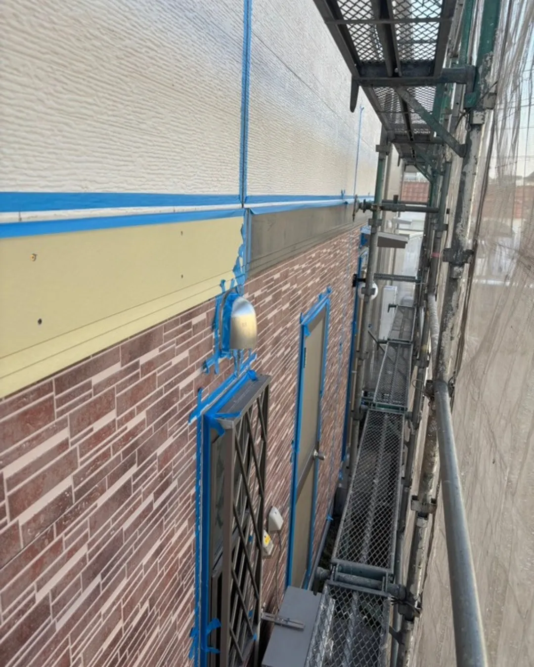 ー松戸市K様邸コーキング養生(屋根・外壁塗装工事)-