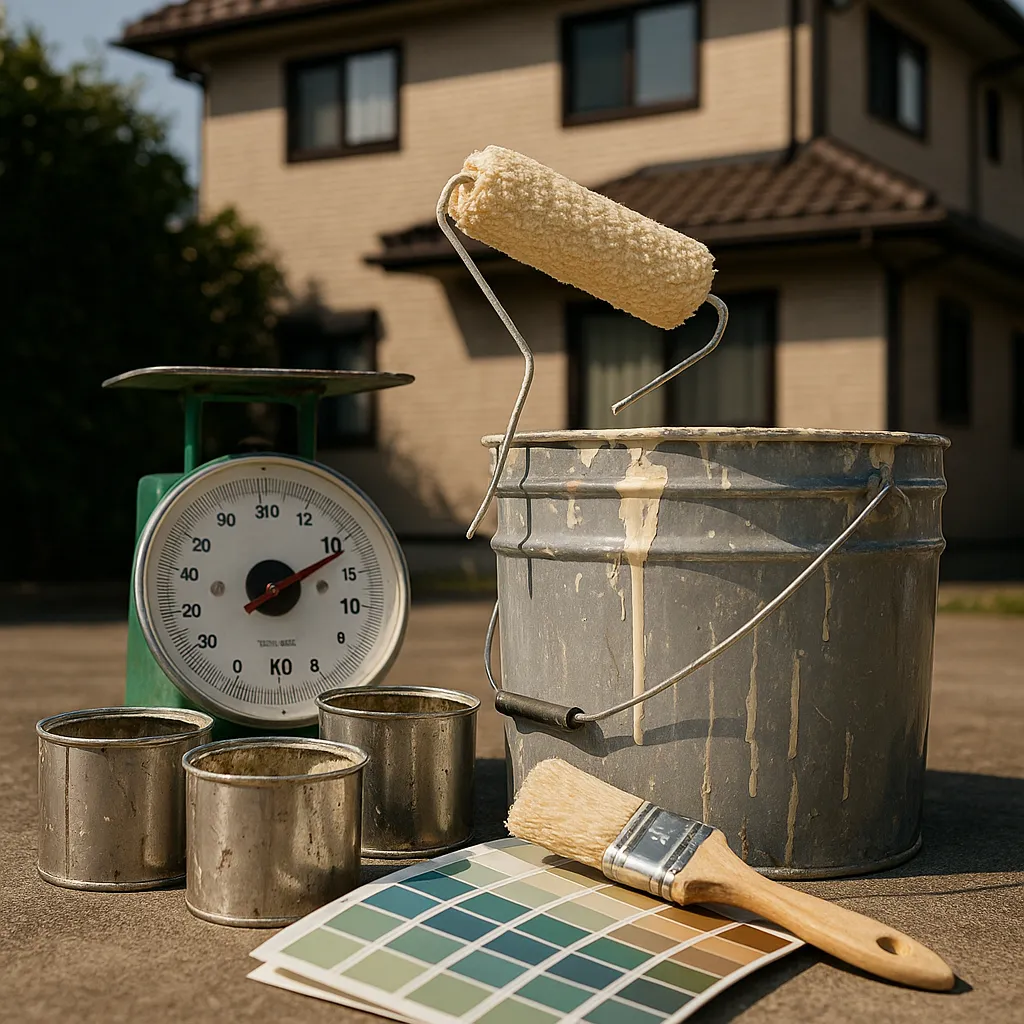 松戸市の外壁塗装お役立ち情報｜2月14日の27.6kg実例