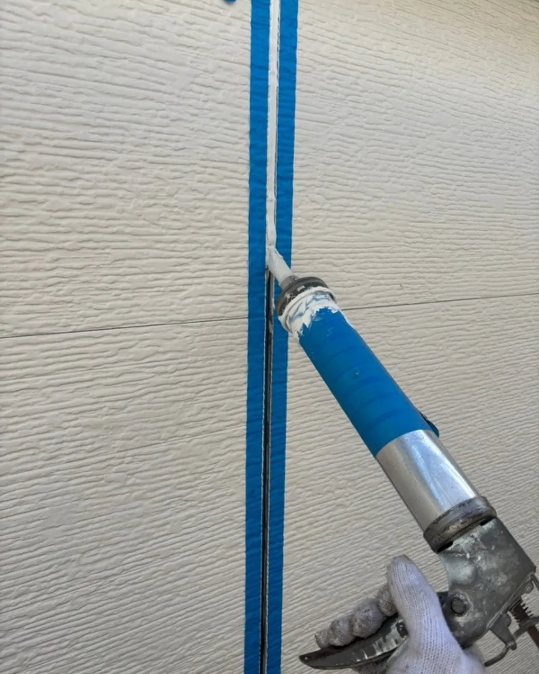 ー松戸市K様邸コーキング打ち込み(屋根・外壁塗装工事)-