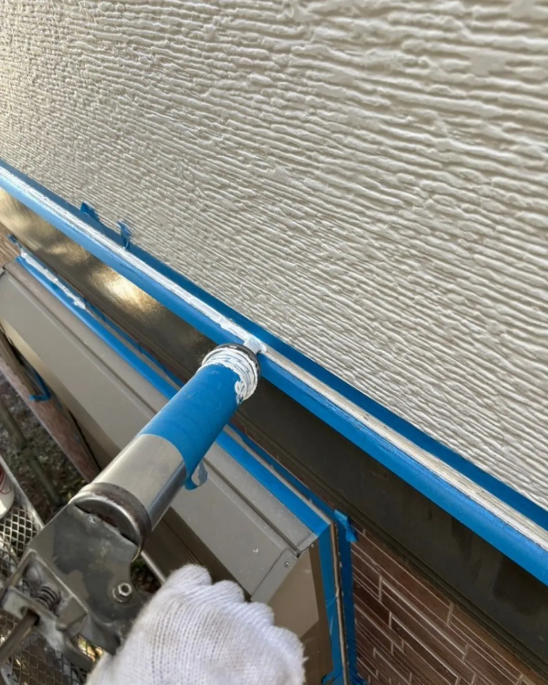 ー松戸市K様邸コーキング打ち込み(屋根・外壁塗装工事)-