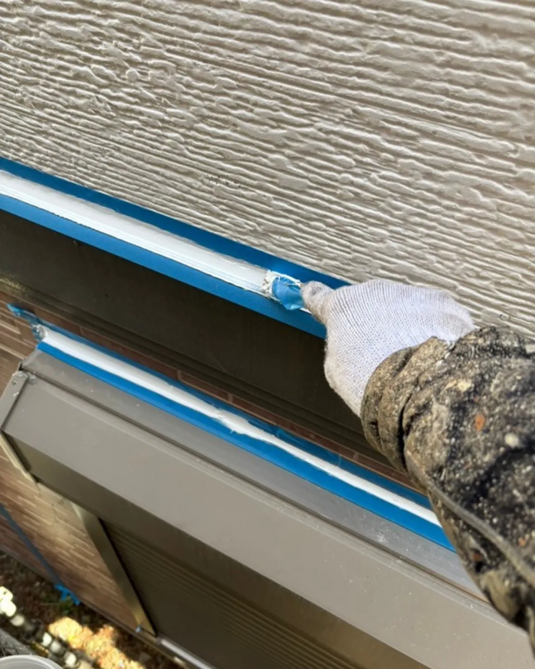 ー松戸市K様邸コーキング打ち込み(屋根・外壁塗装工事)-