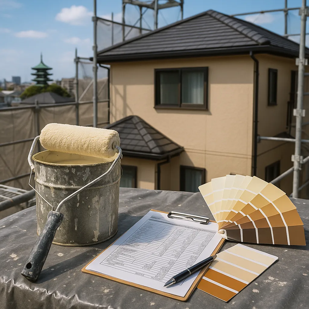 ケーアイ美フォームの外壁塗装：松戸市で27.6kg実績