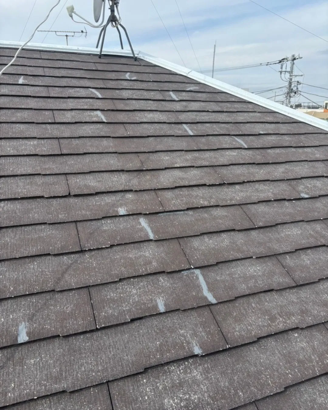 ー松戸市K様邸屋根下塗り他(屋根・外壁塗装工事)-