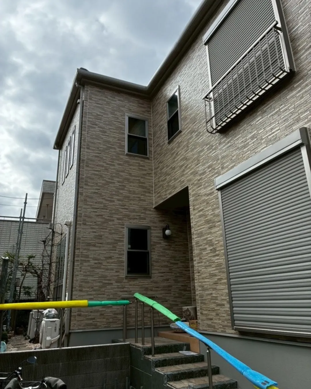 ー松戸市I様邸足場解体（外壁塗装工事）－