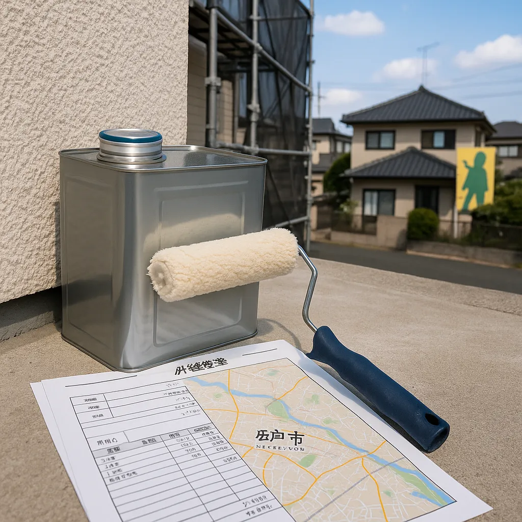 ケーアイ美フォームの外壁塗装 松戸市27.6kgと2026年2月14日