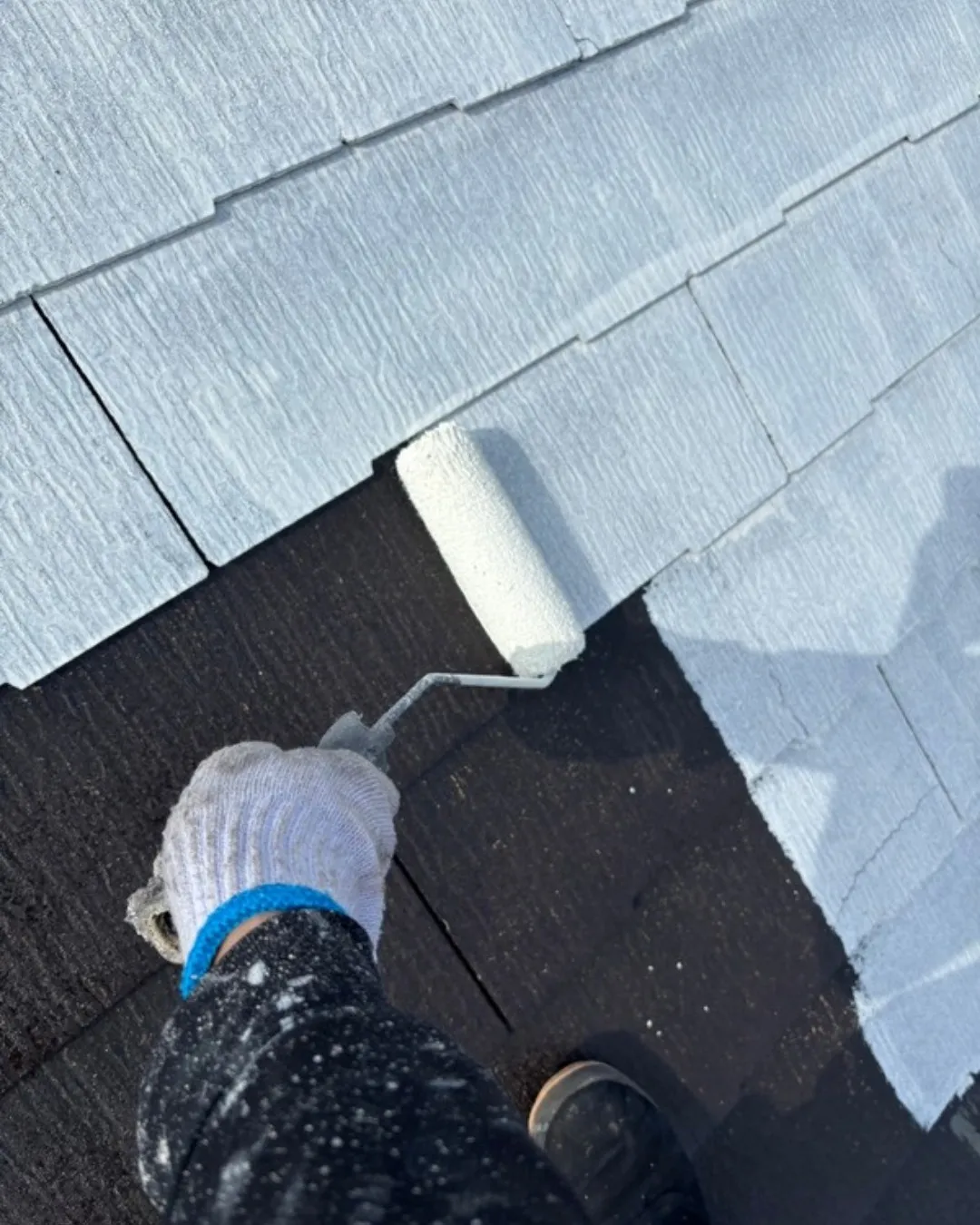 ー松戸市K様邸屋根下塗り他(屋根・外壁塗装工事)-