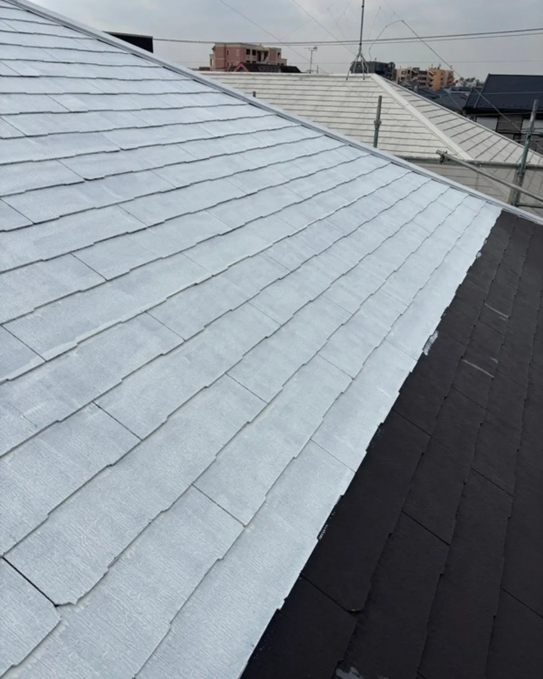 ー松戸市K様邸屋根下塗り他(屋根・外壁塗装工事)-