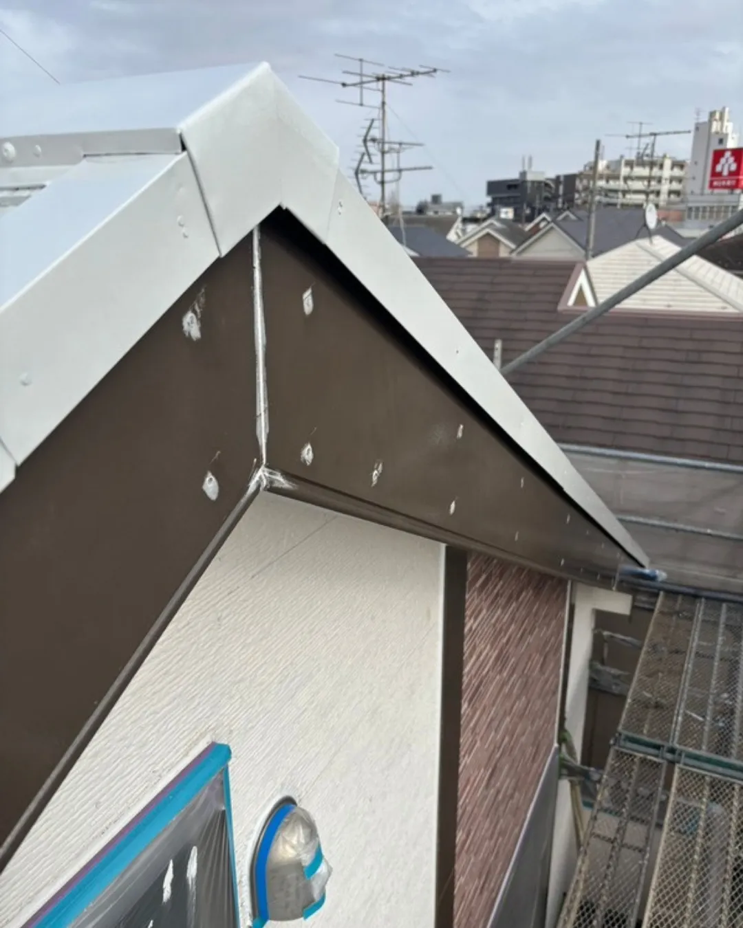 ー松戸市K様邸屋根上塗り他（屋根・外壁塗装工事）－