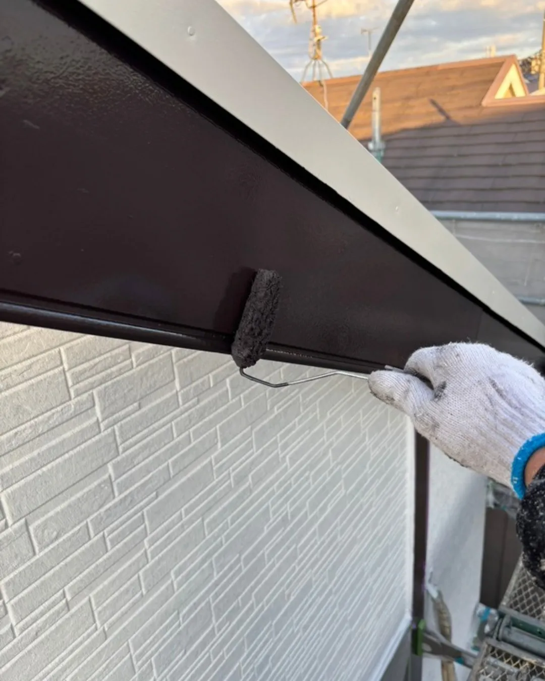 ー松戸市K様邸外壁下塗り他(屋根・外壁塗装工事)-