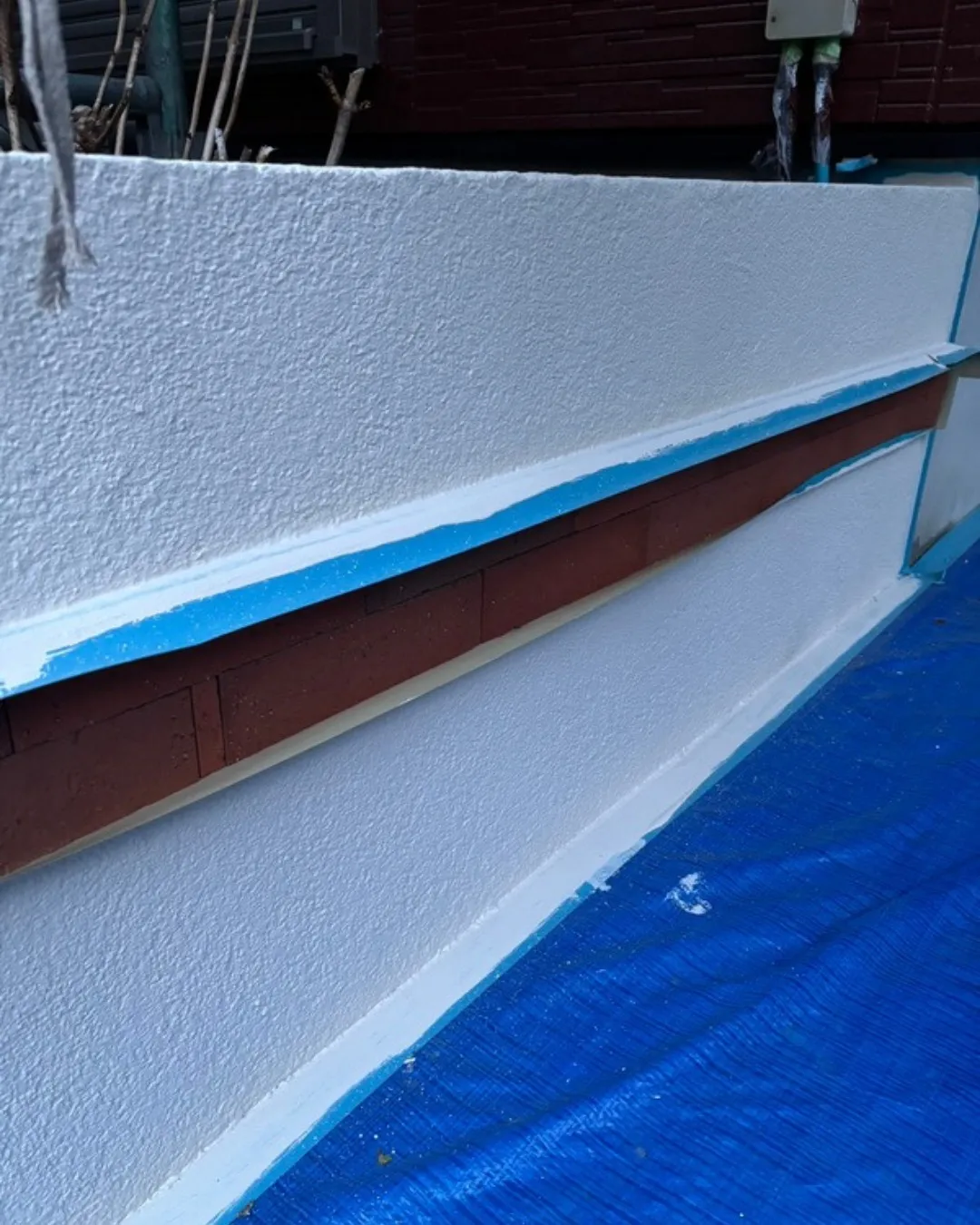 ー松戸市K様邸外壁上塗り他(屋根・外壁塗装工事)-