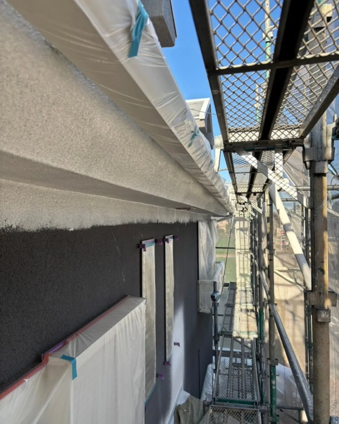 ー松戸市A様邸屋根スレート部下地強化他（屋根・外壁塗装工事）...