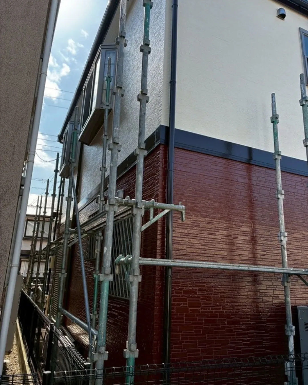 ー松戸市K様邸足場解体(屋根・外壁塗装工事)-