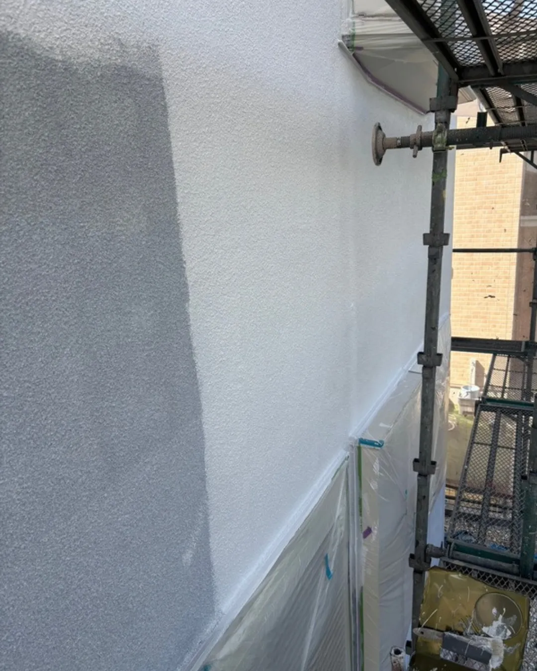 ー松戸市A様邸外壁下塗り２回目（屋根・外壁塗装工事）－
