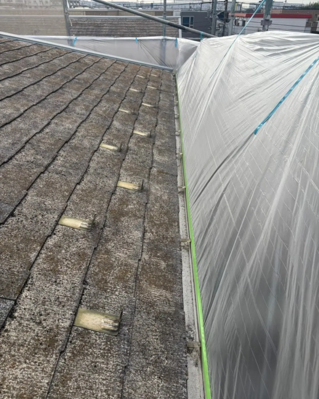 ー市川市O様邸高圧洗浄（屋根・外壁塗装工事）－