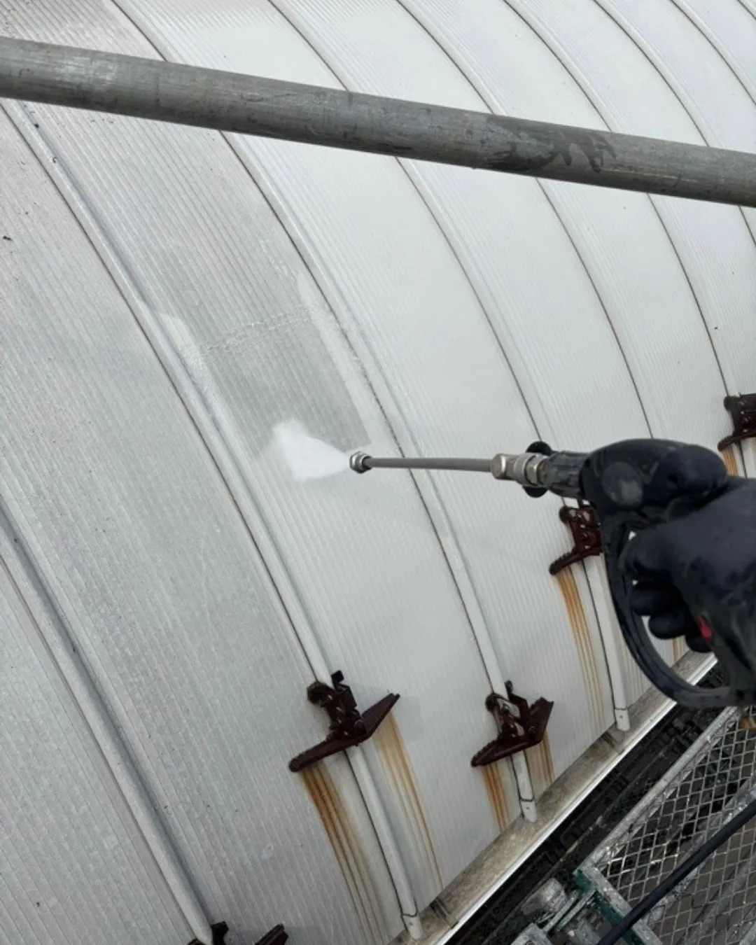 ー市川市O様邸高圧洗浄（屋根・外壁塗装工事）－