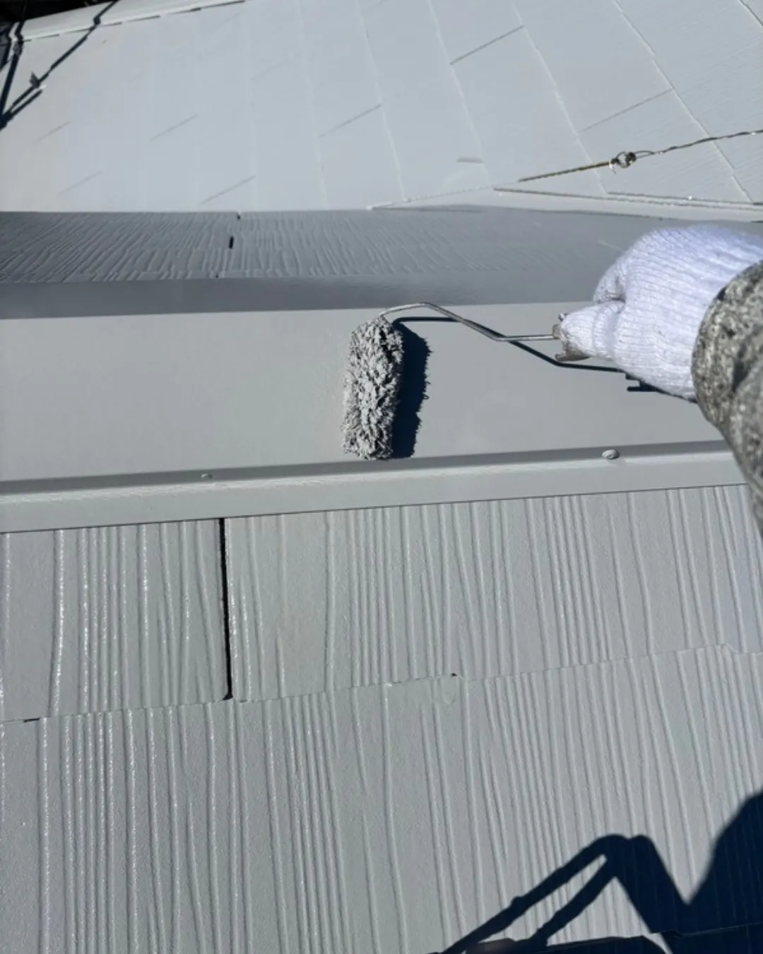 ー松戸市A様邸屋根、外壁上塗り他（屋根・外壁塗装工事）－