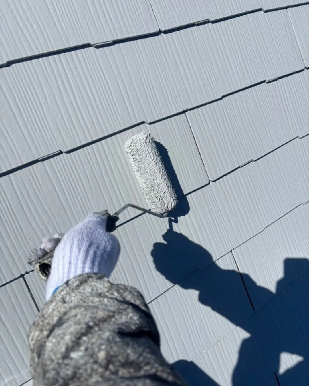 ー松戸市A様邸屋根、外壁上塗り他（屋根・外壁塗装工事）－