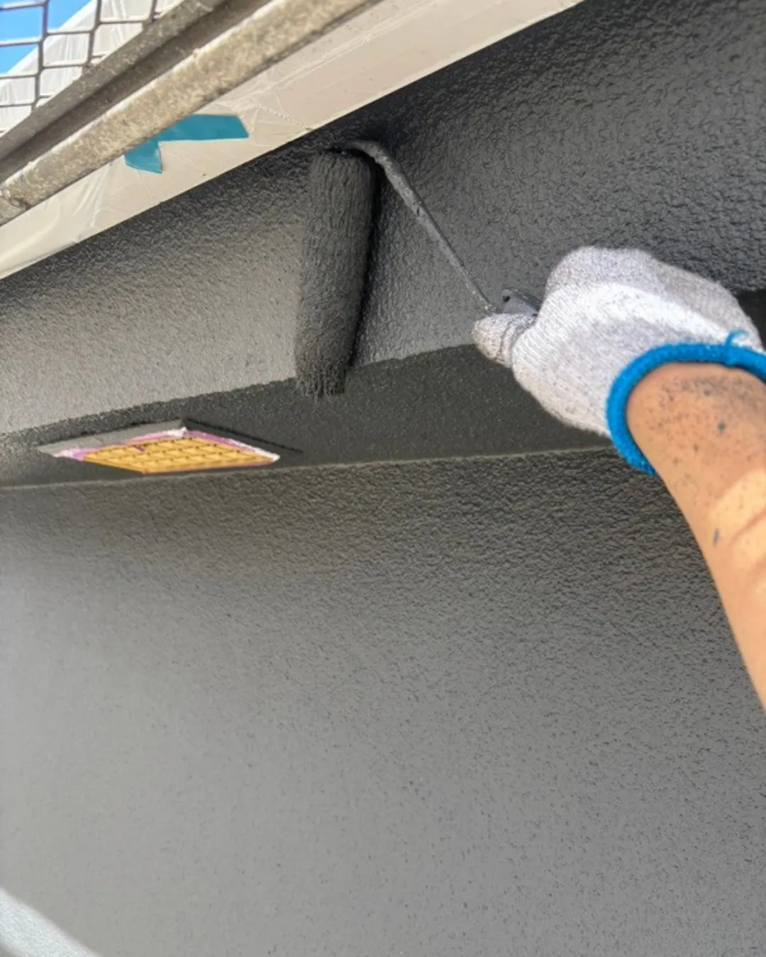 ー松戸市A様邸屋根、外壁上塗り他（屋根・外壁塗装工事）－