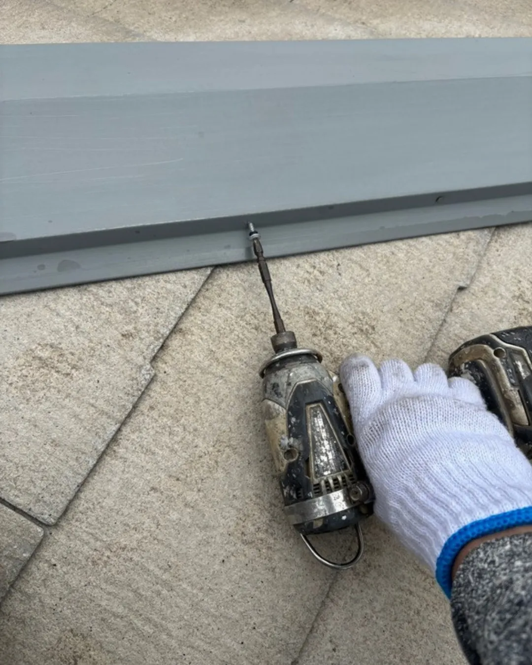 ー市川市O様邸屋根塗装作業他（屋根・外壁塗装工事）－