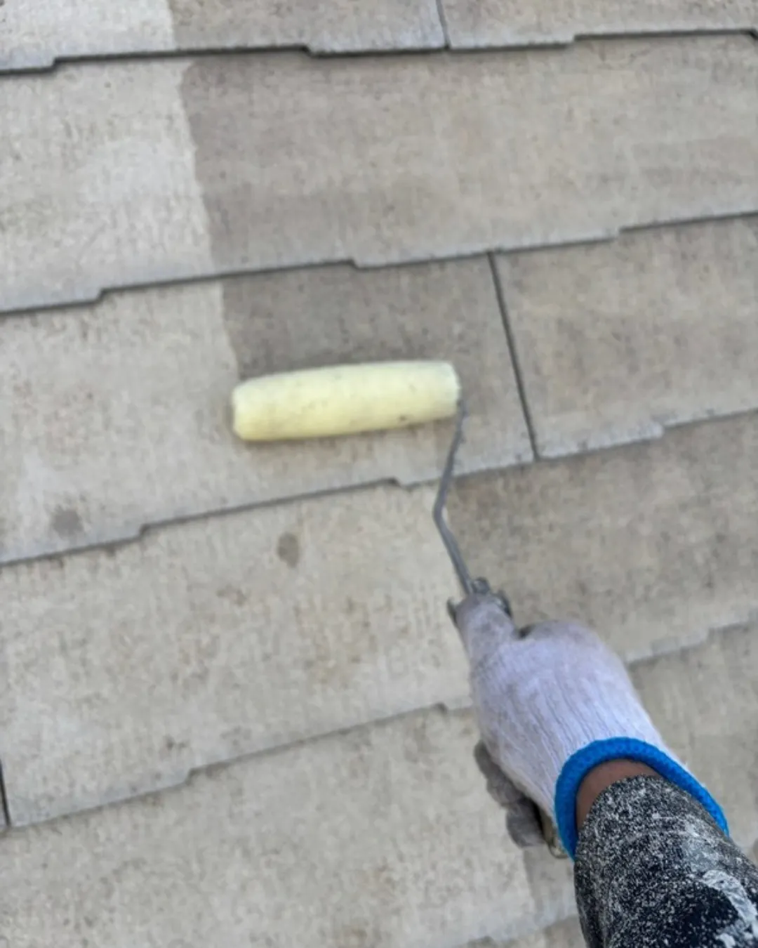 ー市川市O様邸屋根塗装作業他（屋根・外壁塗装工事）－