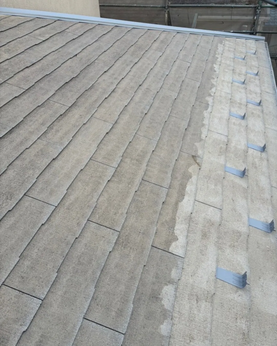 ー市川市O様邸屋根塗装作業他（屋根・外壁塗装工事）－