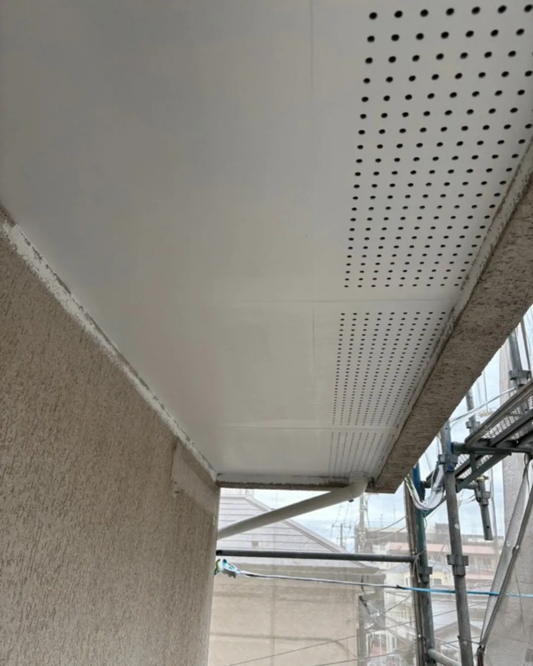 ー市川市O様邸養生他（屋根・外壁塗装工事）－