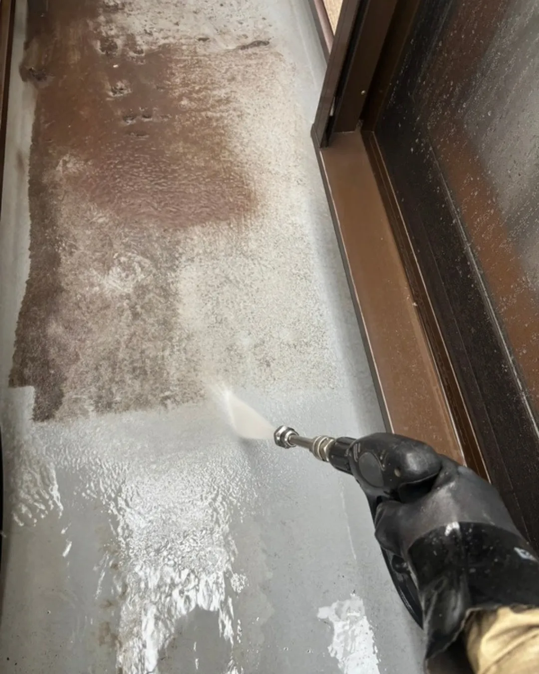 ー松戸市K様邸高圧洗浄(屋根・外壁塗装工事)-