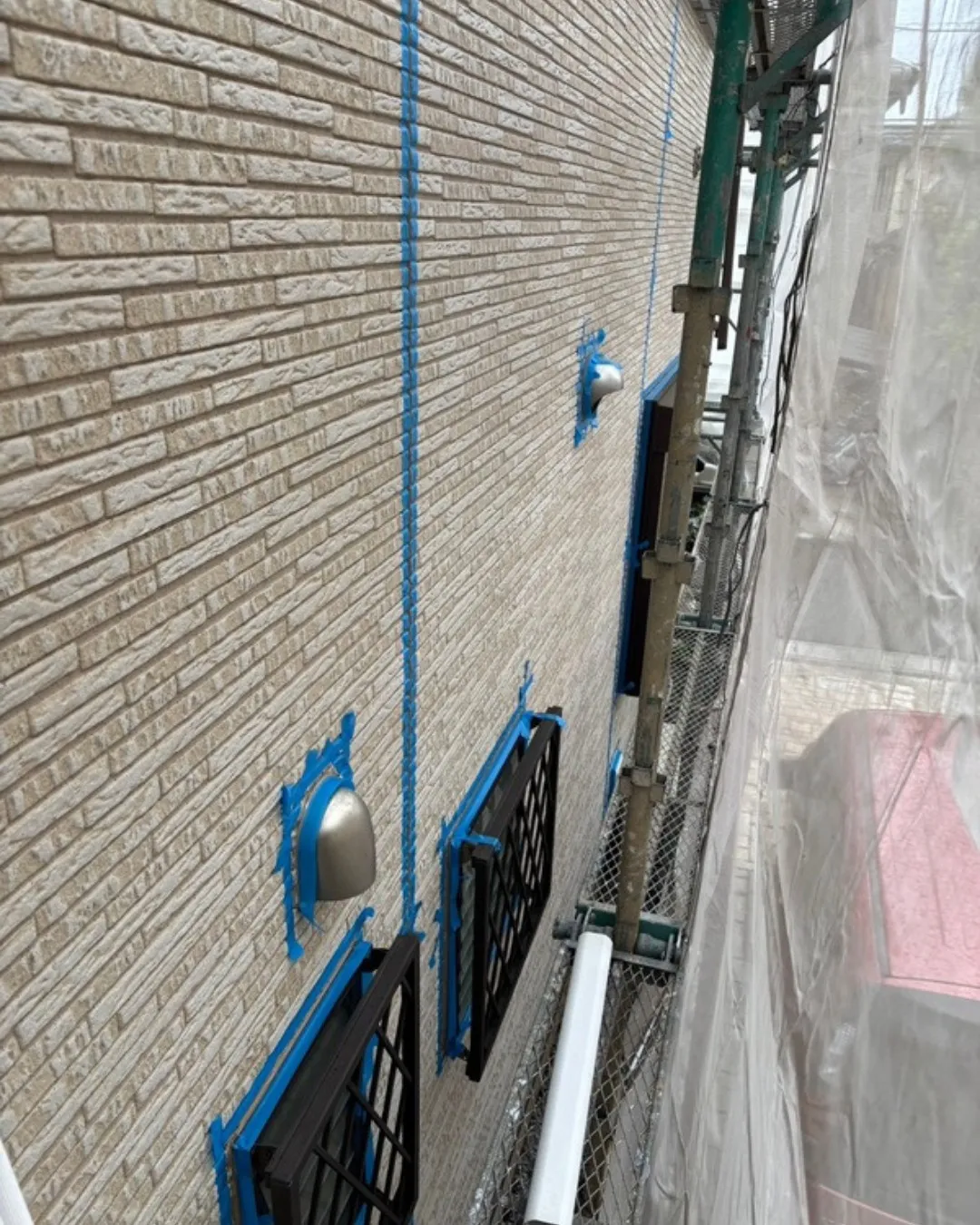 ー松戸市K様邸コーキング養生(屋根・外壁塗装工事)-