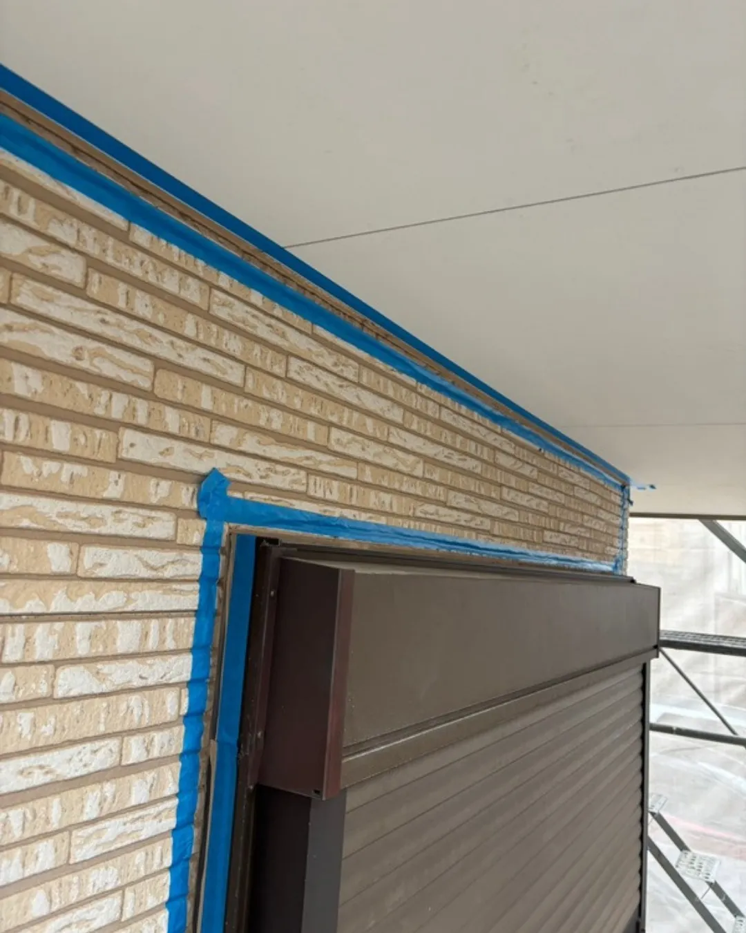 ー松戸市K様邸コーキング養生(屋根・外壁塗装工事)-