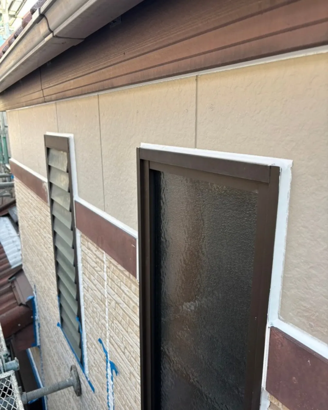 ー松戸市K様邸コーキング打ち込み（屋根・外壁塗装工事）－