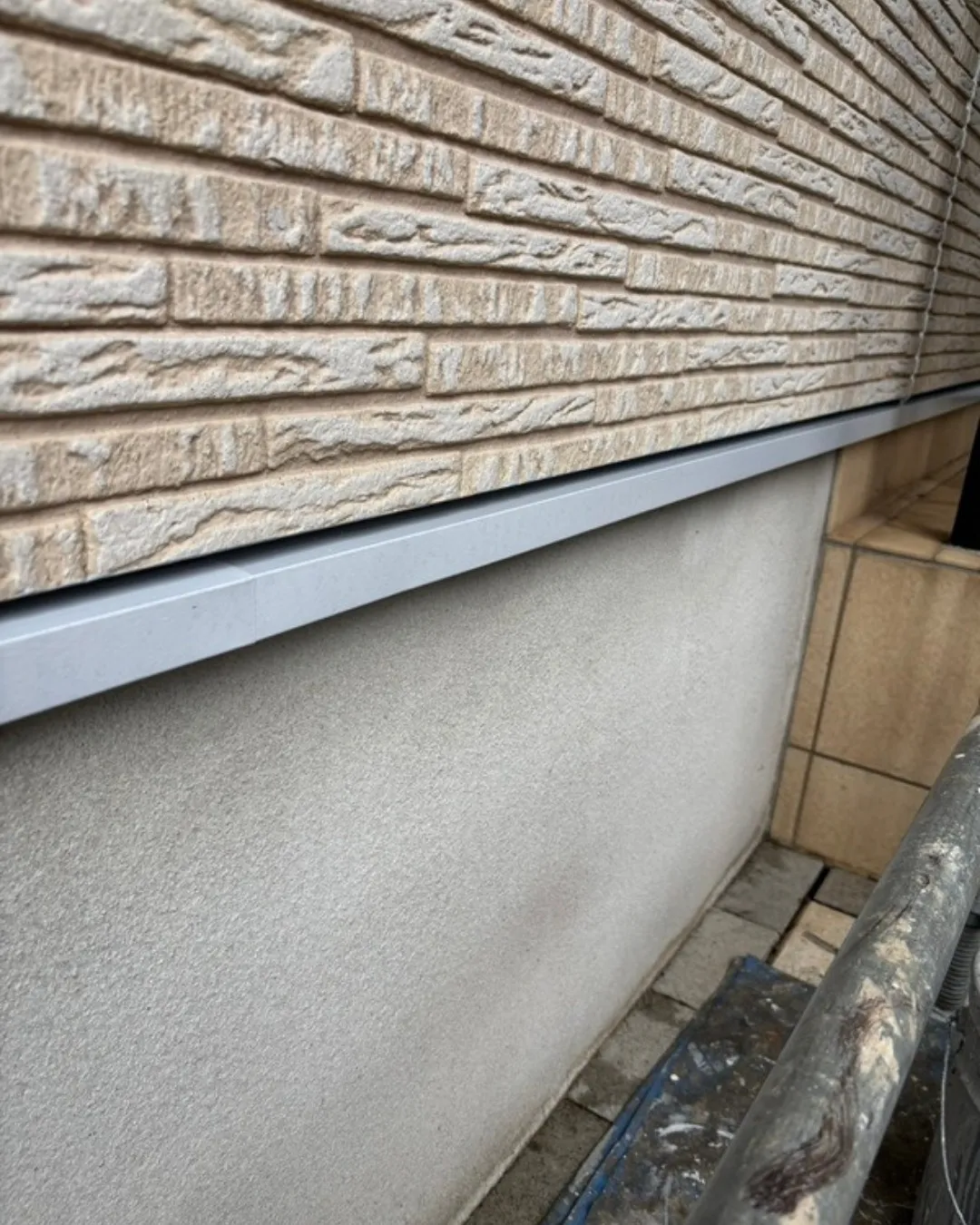 ー松戸市K様邸養生他（屋根・外壁塗装工事）－