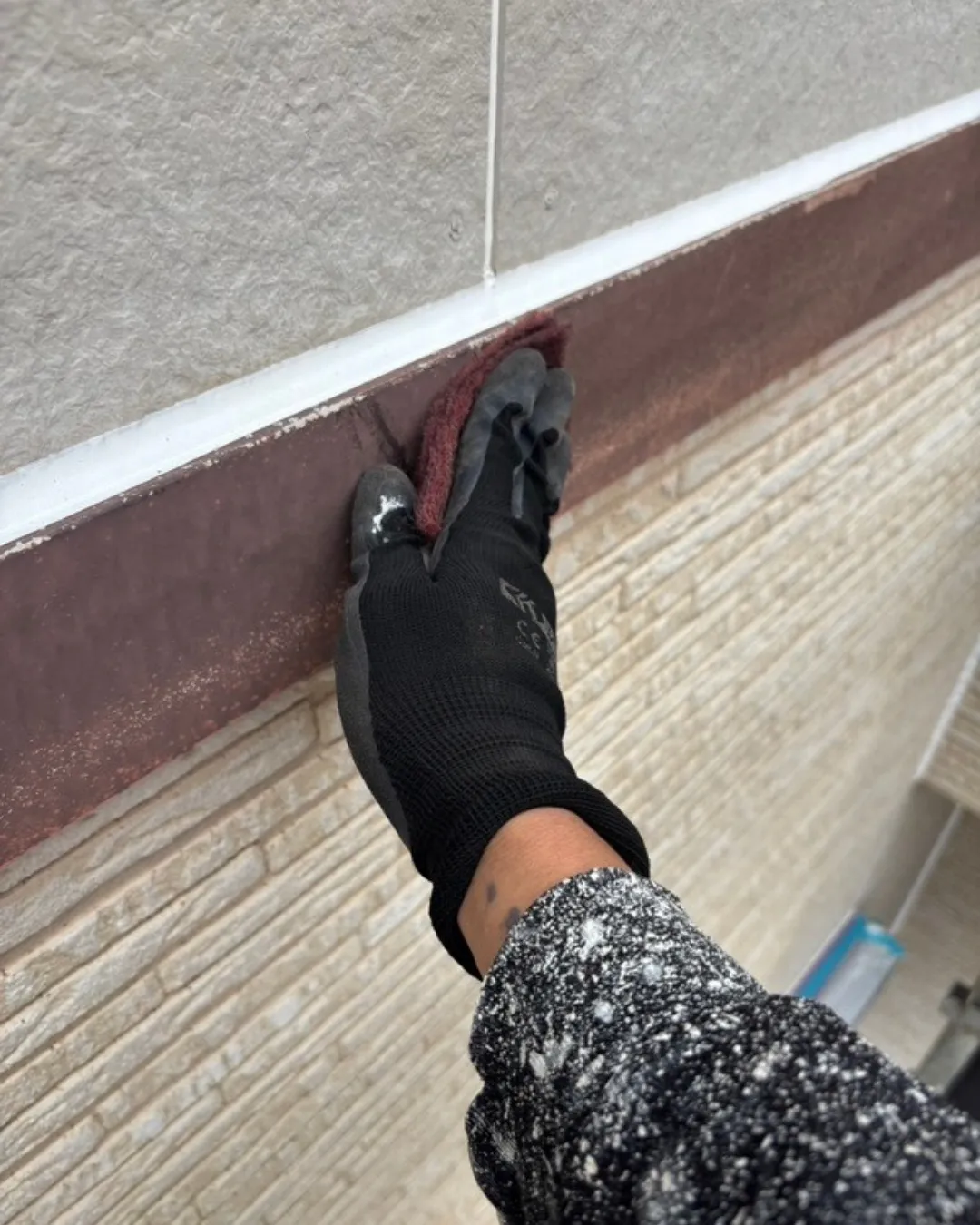 ー松戸市K様邸ケレン作業他（屋根・外壁塗装工事）－