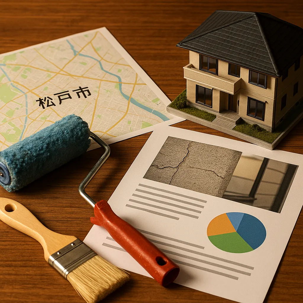 松戸市の外壁塗装 お役立ち情報:15年目の備えと劣化サイン