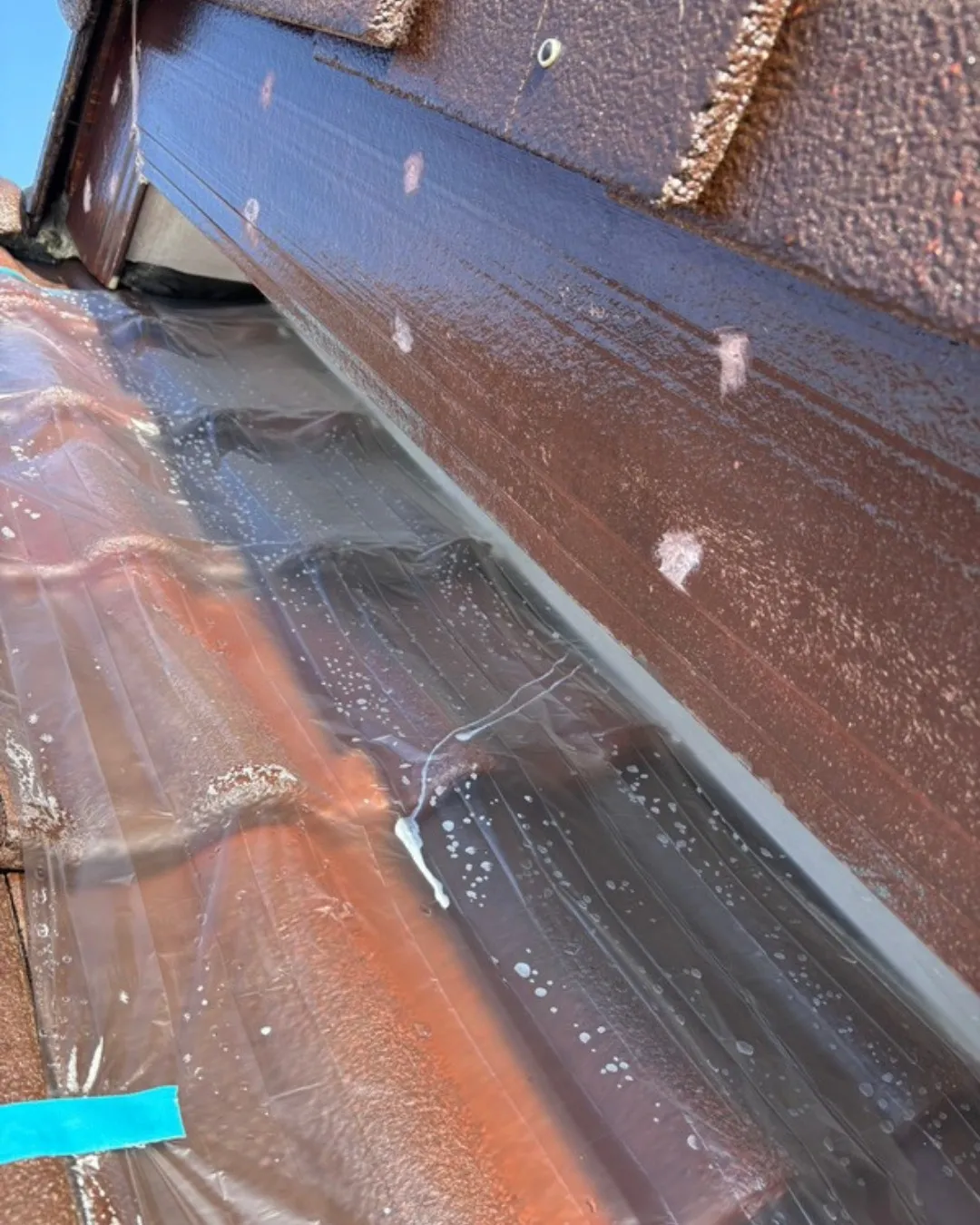 ー松戸市K様邸屋根中塗り他（屋根・外壁塗装工事）－